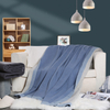 Top Quality Wool Blanket Air Conditioner Warm Blanket Pure Color