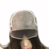 Medical Virgin Human Hair Lace Wigs with Ear Tab Lace Front with Silk Top Back by Machine Wig