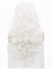 Pure White Lace Front Wigs Synthetic Lace Wig