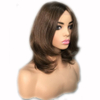 Medical Virgin Human Hair Lace Wigs with Ear Tab Lace Front with Silk Top Back by Machine Wig