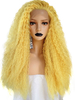 New Design Popular Ombre Curl Synthetic Lace Front Wig