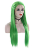 Fresh Color Lace Front Wig Synthetic Hair Lace Wig Silk Straight