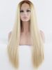Beauty Natural Front Lace Wig Synthetic Hair Silk Straight