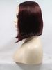 Bob Lace Front Wig Synthetic Hair Color 99j