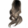 Ombre Hair Toppers Mixed Color Silk Top Hair Replacement for Women Thinning Hair 