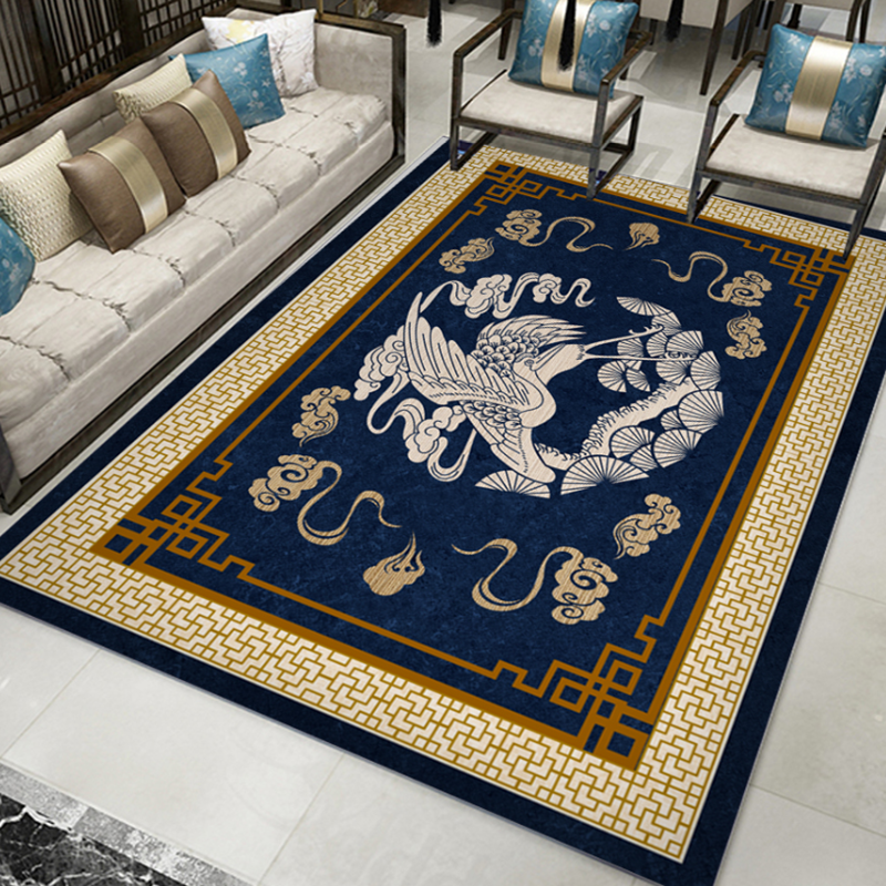 Chinese Style Vintage Carpets Plus Size Saloon Carpet 