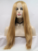 Natural Straight Synthetic Lace Front Wig Dark Blonde