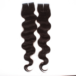 Wavy Black Tape in Hair Extension Top Quality Wholesale And Retail