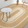 Natural Jute Hand Made Rugs Plus Size Weaving Plant Rugs