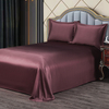 25 Momme Pure Mulberry Silk Flat Sheets Soild Color
