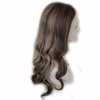 Super Fine Swiss Lace Single Knots Lace Front Wigs Deeply Bleach Knots