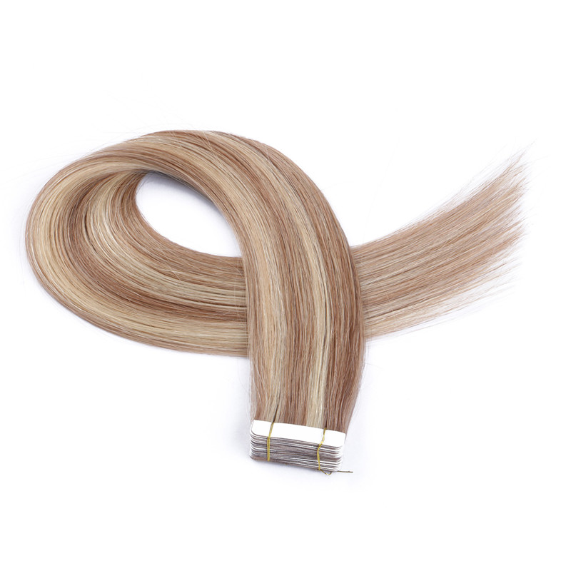 Virgin Hair Tape in Hair Extension Balayage Hair Skin Wefts Hair Extension Top Quality