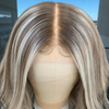 Balayage Hair Human Hair Lace Front Wigs European Virgin Hair Lace Wigs Balayage Color