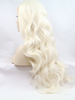 Wave Platinum Blonde Synthetic Hair Lace Front Wig