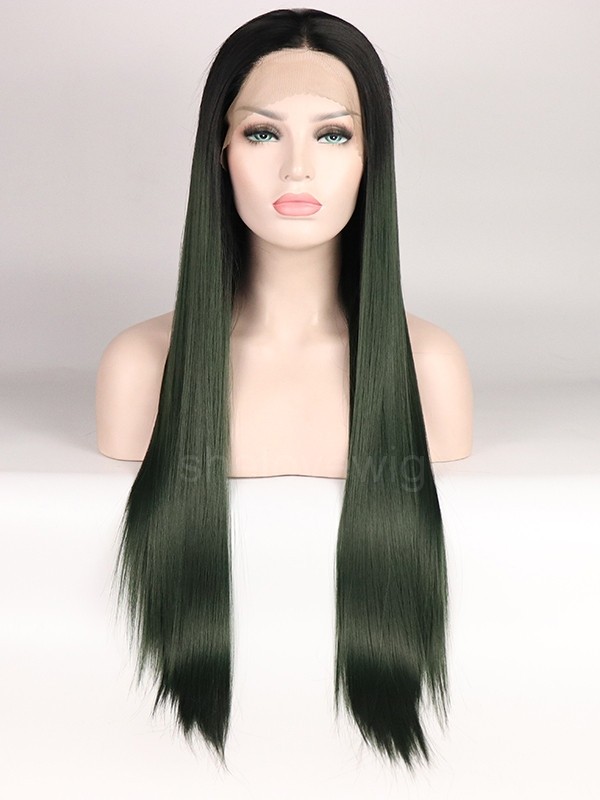Custom Lace Front Wig Synthetic Hair Free Shipping