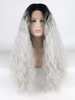 Ombre Synthetic Hair Lace Wig Girls Lace Wigs