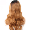 Body Wave Glueless Full Lace Wigs Ombre Color