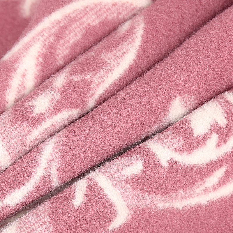 Pure Wool Blanket Warm Bedroom Blanket with Pattern
