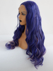 fashion color ombre fiber hair lace front wig