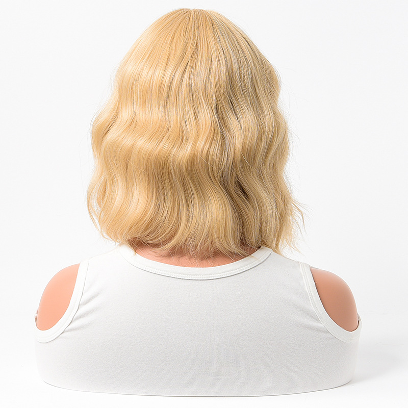 Short Length Syntehtic Hair Wig Summer Wear Cheap Price Free Shipping